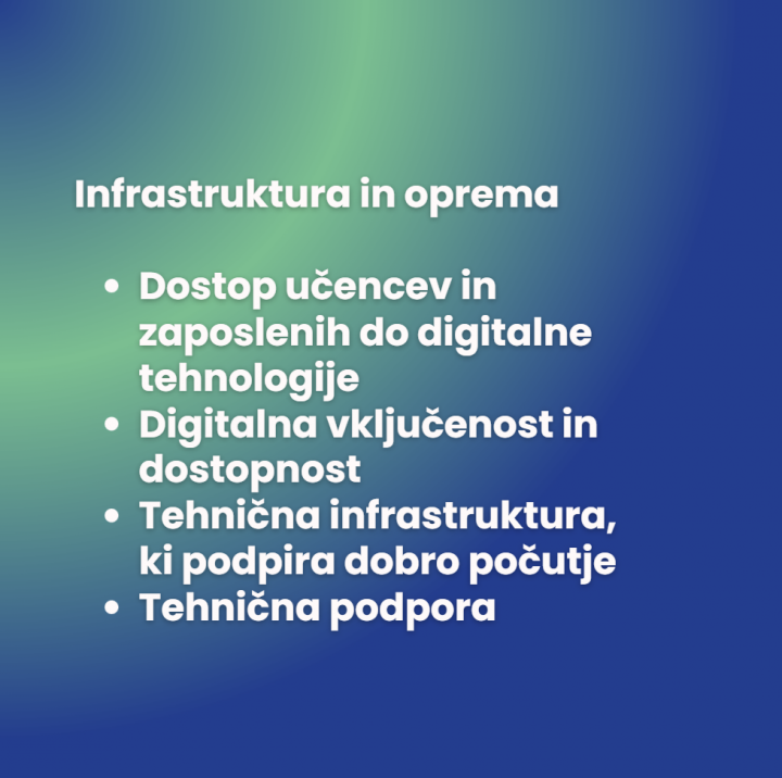 Infrastructure and equipment